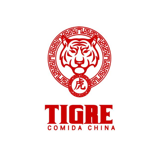 Logo aliado llamado Tigre Comida China